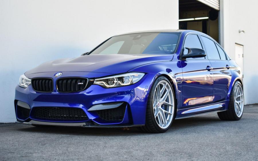 BMW M3 CS San Marino Blue by EAS on HRE Wheels (R101) (F80) '2019